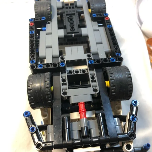 Building Block Racing Cars generic as is no instructions pull back working - Picture 3 of 10